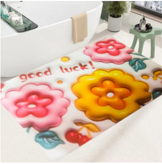 3D Visual Anti-slip Absorbent Non-slip Floor Mat