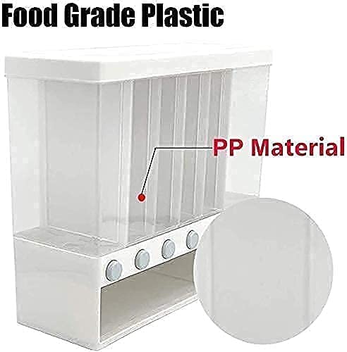 Wall mounted 6 in 1 Cereal dispenser