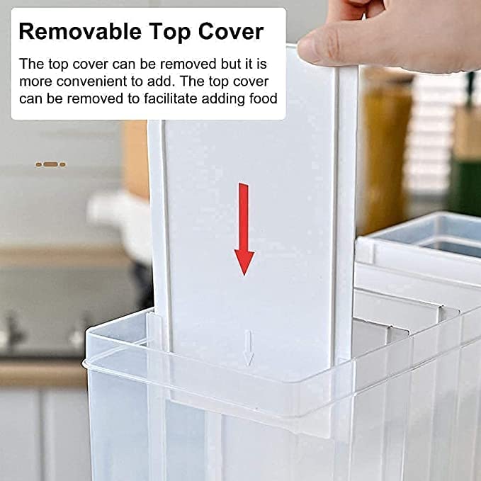 Wall mounted 6 in 1 Cereal dispenser