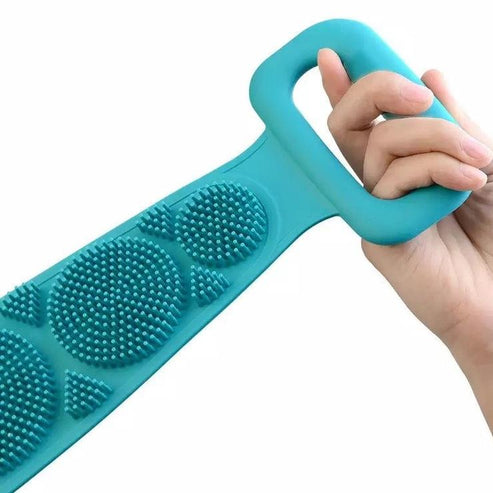 Silicone Back Body Exfoliating Sponge Scrubber Brush