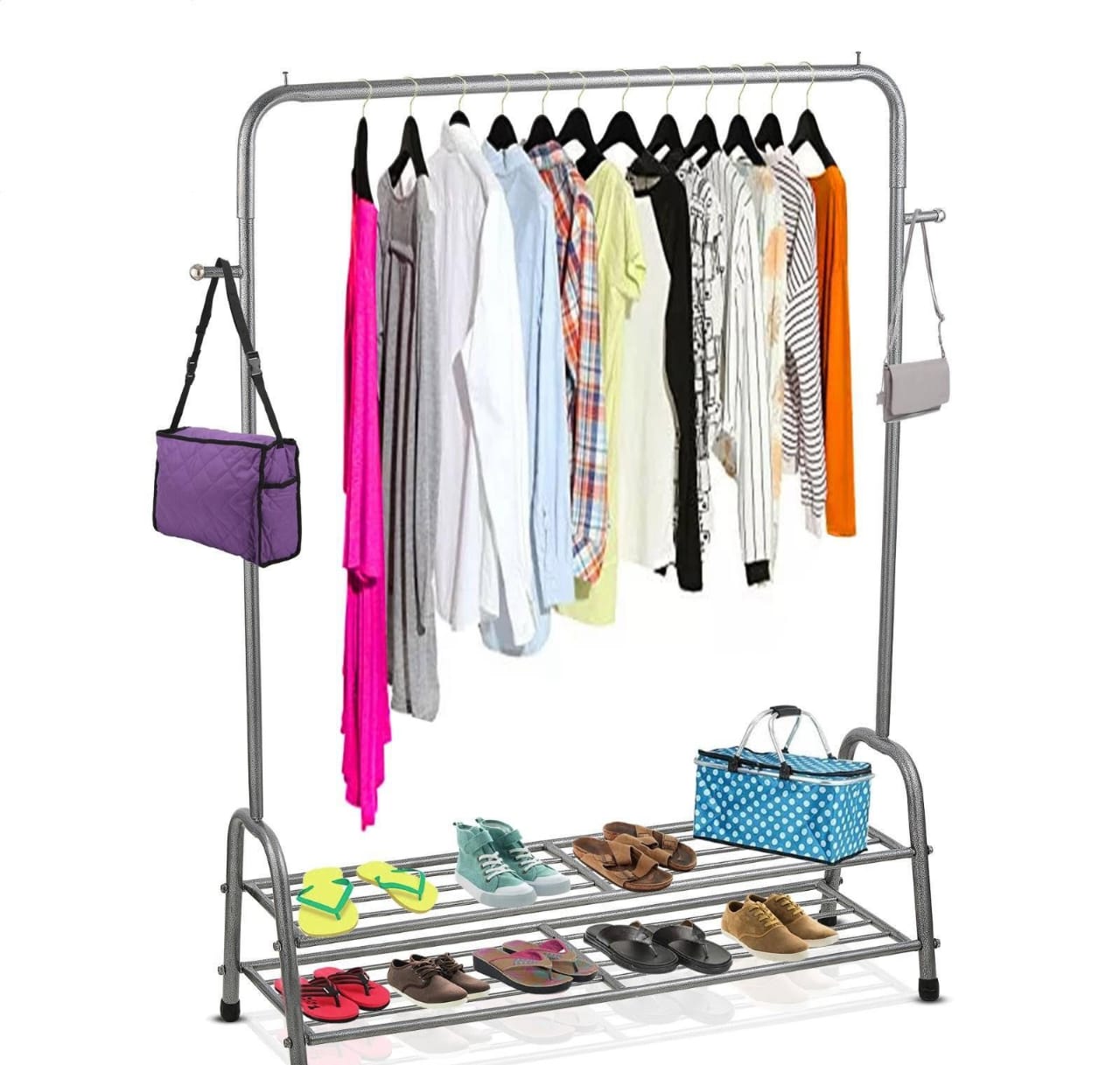Multipurpose Rack with Shoe Stand