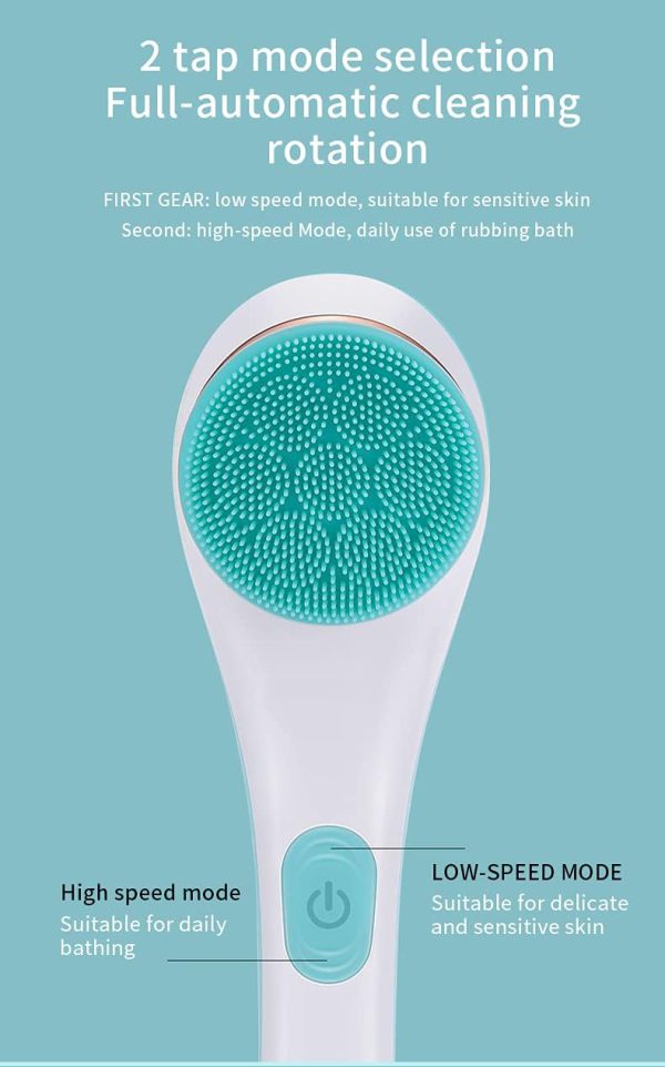 4 In 1 Rechargeable Body Scrub Electric Brush Set