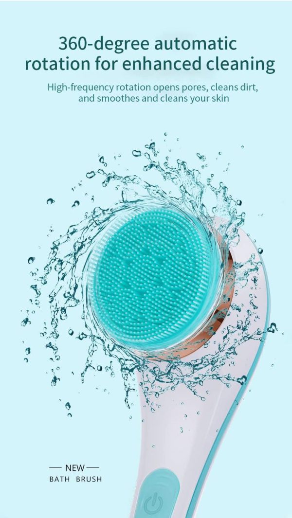 4 In 1 Rechargeable Body Scrub Electric Brush Set