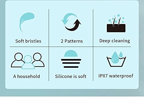 4 In 1 Rechargeable Body Scrub Electric Brush Set