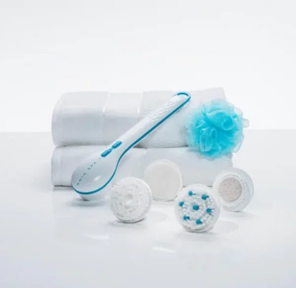 4 In 1 Rechargeable Body Scrub Electric Brush Set