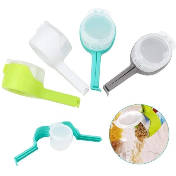 Food Sealing Clip With Discharge Nozzle
