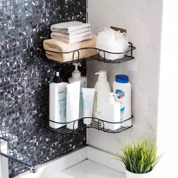 Metal Corner Rack For Bathroom