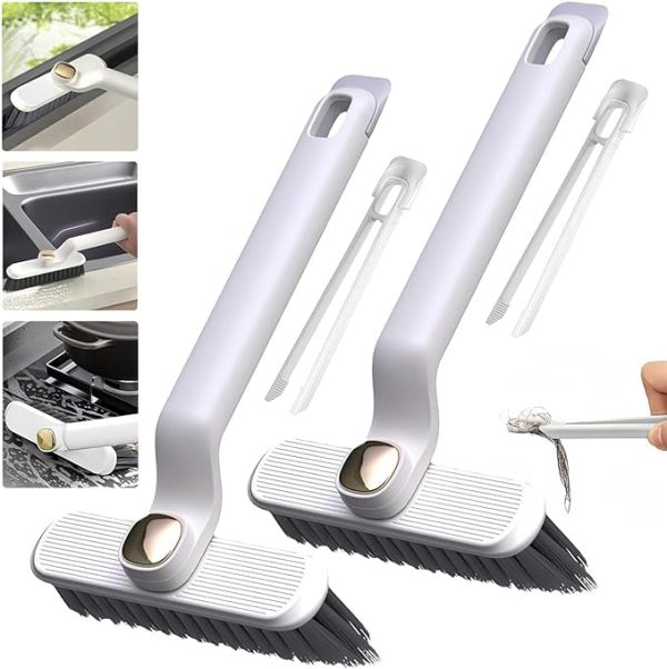Multi-function Rotating Crevice Cleaning Brush