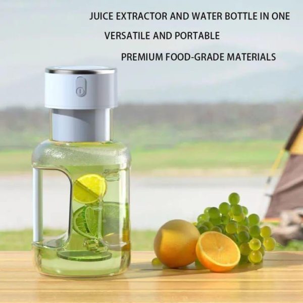Portable Electric Rechargeable Cordless Barrel Juicer