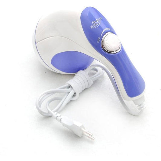 Electric Full Tone Spin Full Body Relax Massager 5 Headers Device