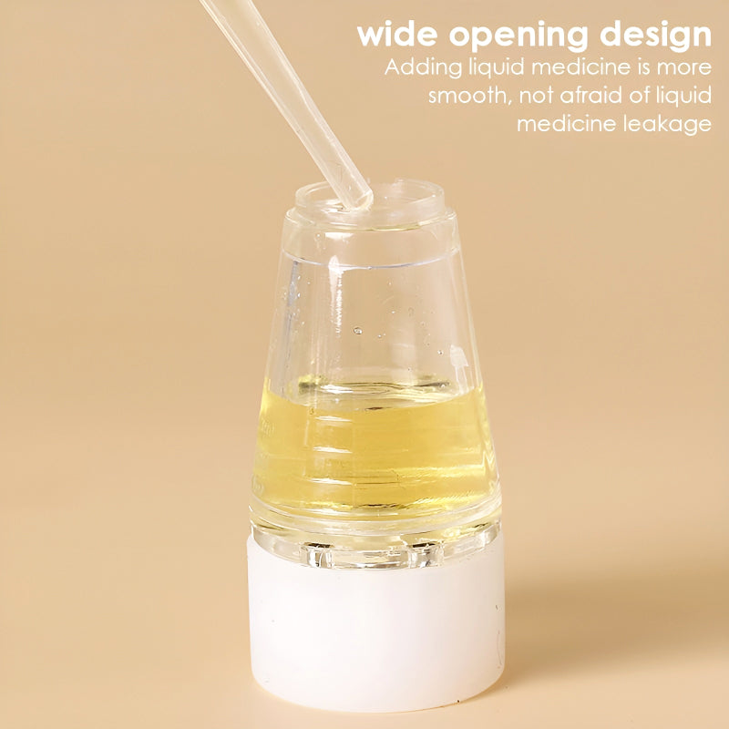 Scalp Applicator Comb with Ball Massage and Fluid Application