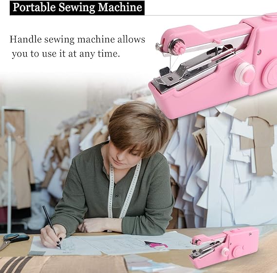 Handheld Mini Stitch Cordless Sewing Machine