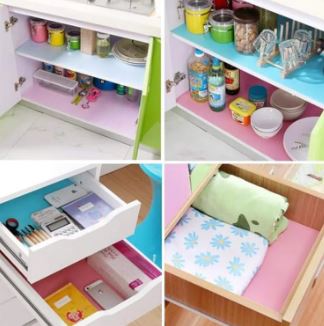 Antibacterial Waterproof Multipurpose Shelf Liners Mats Pads