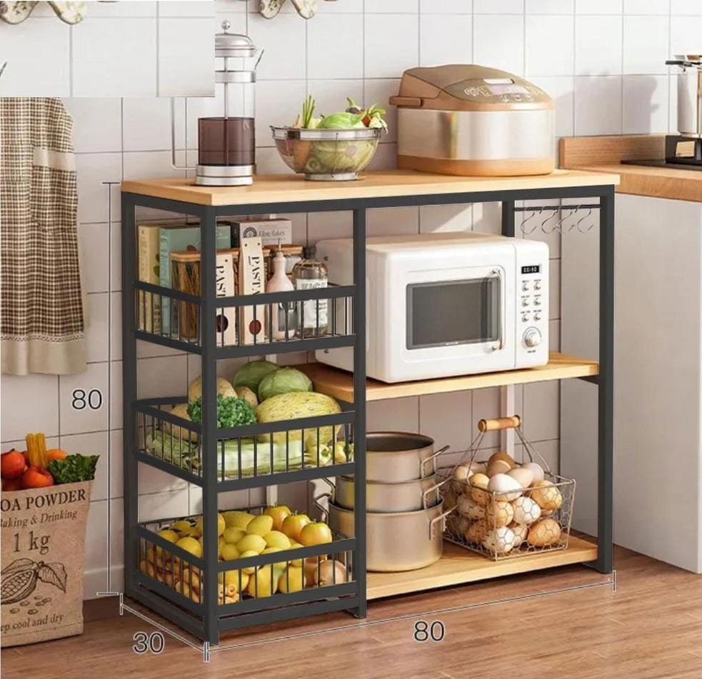 Multipurpose Kitchen Accessories Rack