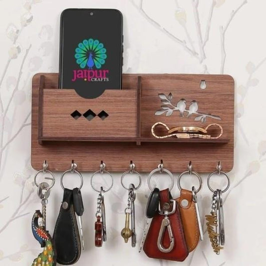 Wooden Mobile and Keys Holder