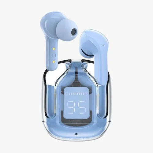 Air 31 Wireless Bluetooth Crystal Transparent Body Earbud