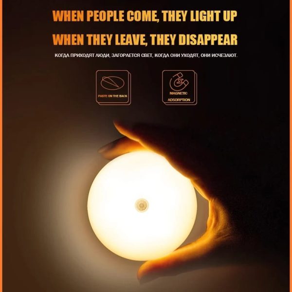 USB Rechargeable Motion Sensor Night Light